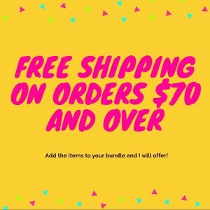 FREE SHIPPING on Orders $70 and over!